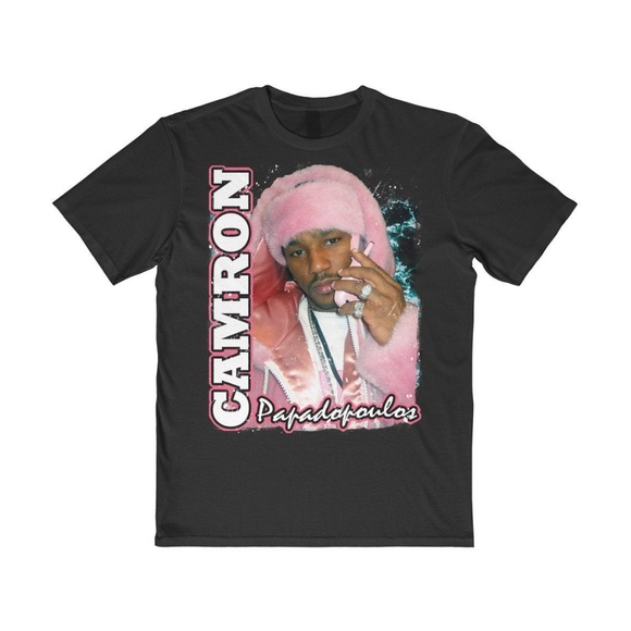 Vintage Style Black 90s Camron Rap Tee - Picture 1 of 1
